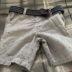 Boys nautica shorts blue white